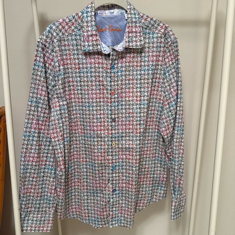 Men’s Robert Graham dress shirt size L